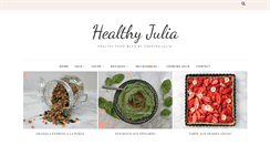 Desktop Screenshot of healthyjulia.com
